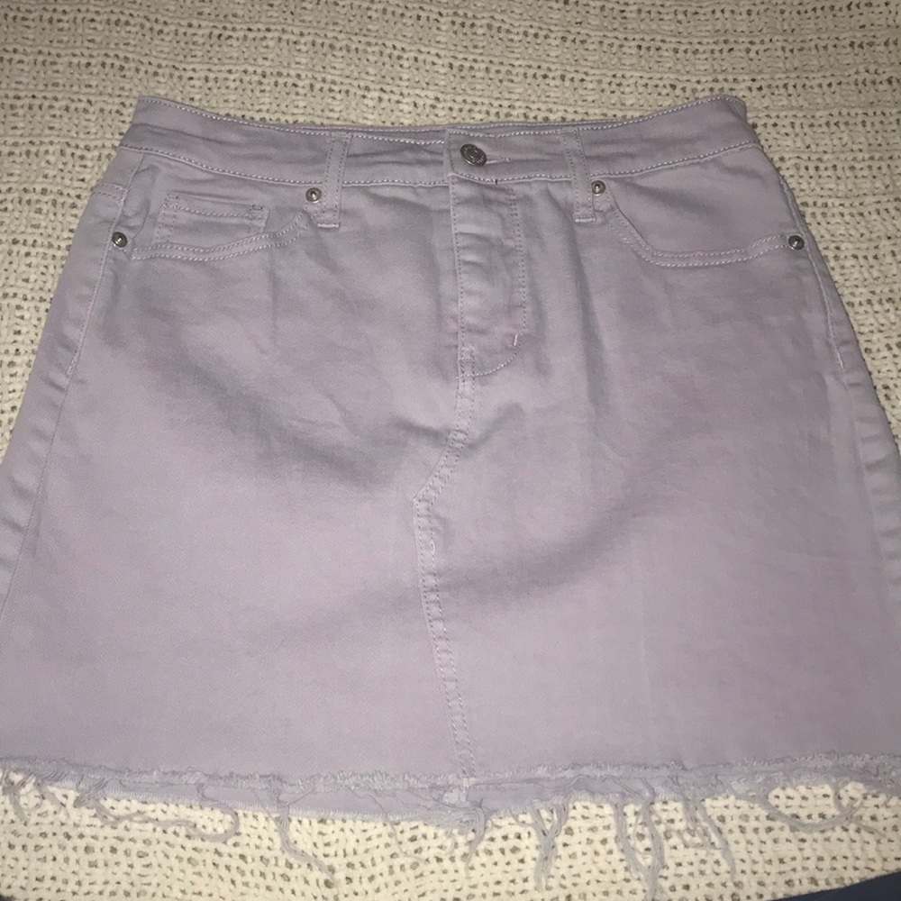 Wild Fable Lavender Denim Skirt